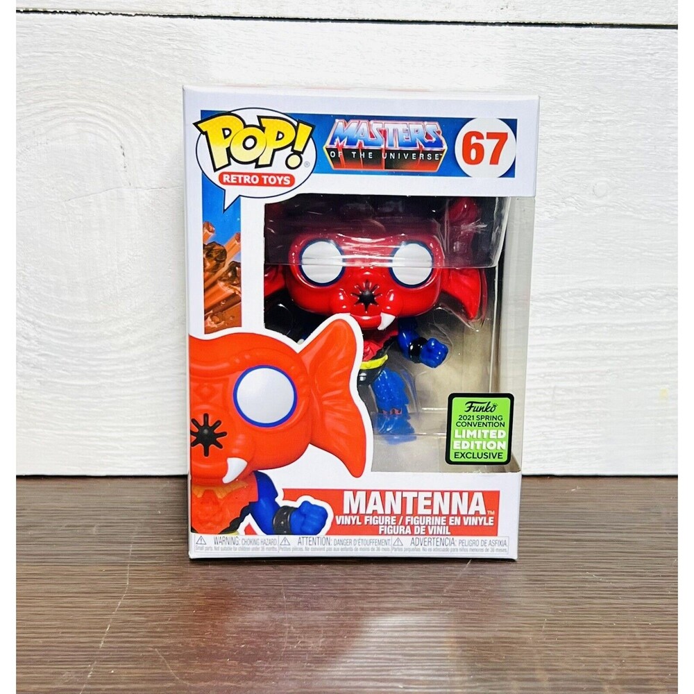 Funko POP! Mantenna Masters Of The Universe #67 ECCC 2021 Shared Exclusive